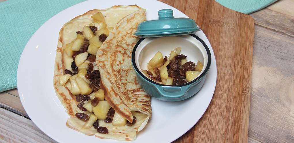 Appeltaart pannenkoek