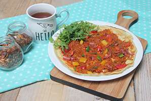 bolognese pannenkoek