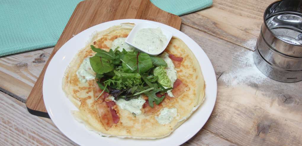 Twentse pannenkoek met Heksenkaas